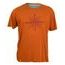 Pánské triko Warmpeace Swinton caldera orange