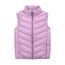 Dětská vesta Color Kids Quilted, packable, lavender mist