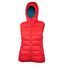 Dámská péřová vesta Warmpeace Yuba hibiscus/harbor blue