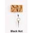 Věšák na klíče Fujfuj Mini 2 Oak Wood Black Nut
