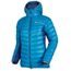 Dámská péřová bunda Sir Joseph Atol hooded II turquoise/navy