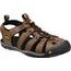 Sandále Keen Clearwater CNX Leather M dark earth/black