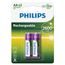 Baterie Philips AA Rechargeable 2600mAh HR6/2, 2ks v balení