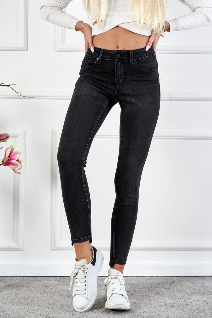 Skinny jeans v černé barvě - Sexy Woman ® - Jeansy - Jeanswear - Centex.cz