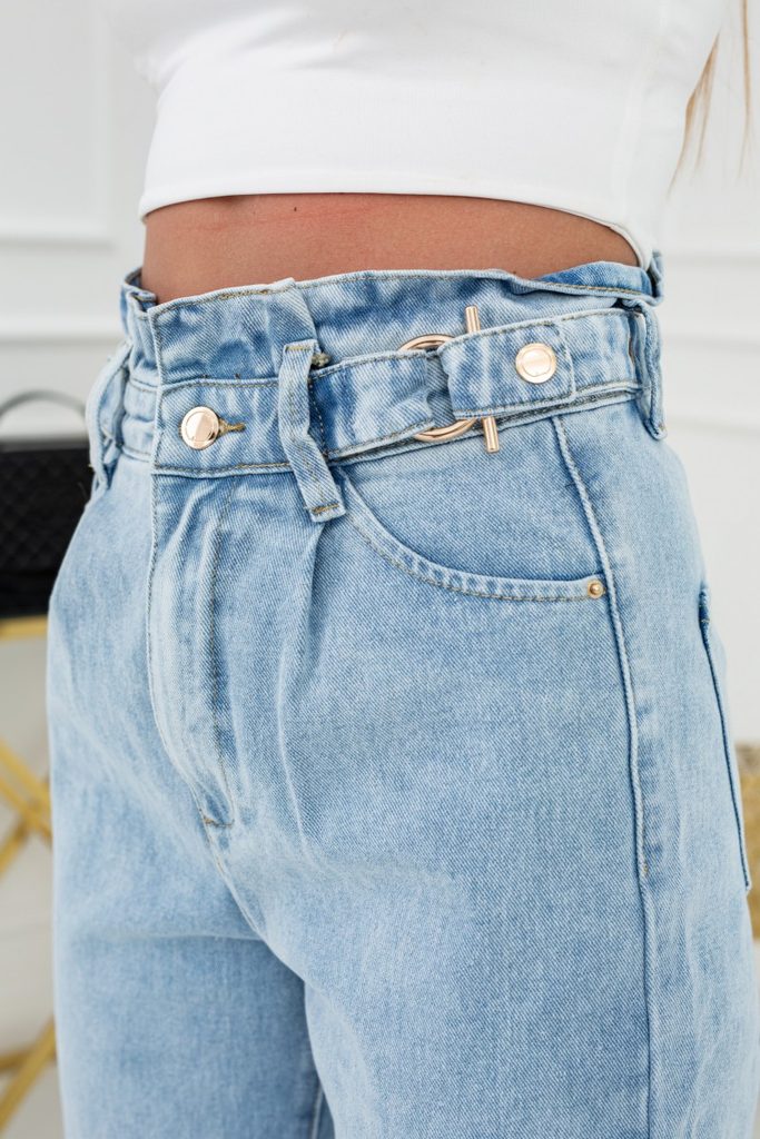 Mom Loose Fit High jeans - Azzurra - Jeans - Dámské oblečení - Centex.cz