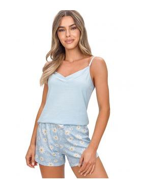 Pyžamo dámské bez r. Margaret Top S-2XL - Donna