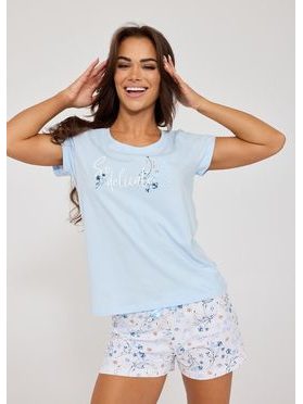 Pyžamo dámské 3-dílné 466/344 Delicate kr.r. S-2XL - Cornette