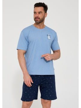 Pyžamo pánské 326/209 Pacific kr.r. S-2XL - Cornette