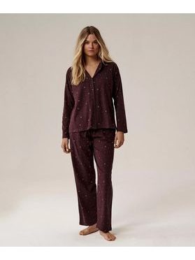 Pyžamo dámské propínací NLP-503 dl.r .S-2XL - Atlantic