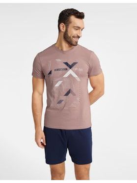 Pyžamo pánské Core 40677 Flux kr.r. M-2XL - Henderson