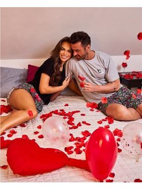 Pyžamo dámské 520/334 Love Symbols kr.r S-XL - Cornette