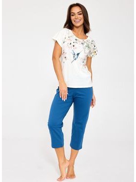 Pyžamo dámské 369/345 Floris kr.r. M-5XL - Cornette