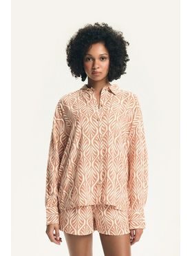 Pyžamo dámské propínací dl.r. 43664 Denise S-3XL - Henderson