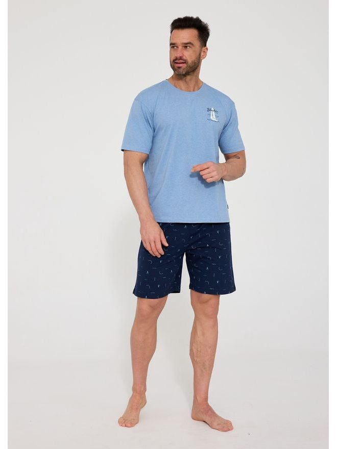 Pyžamo pánské 326/209 Pacific kr.r. S-2XL - Cornette