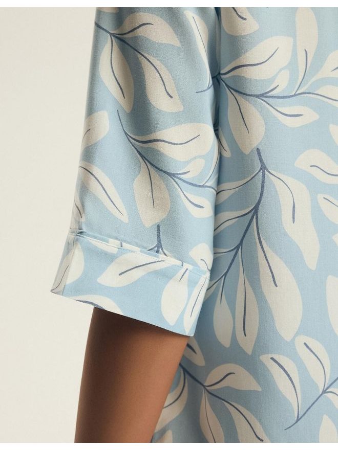 Pyžamo dámské 44482 Estes kr.r. S-3XL propínací - Henderson Ladies