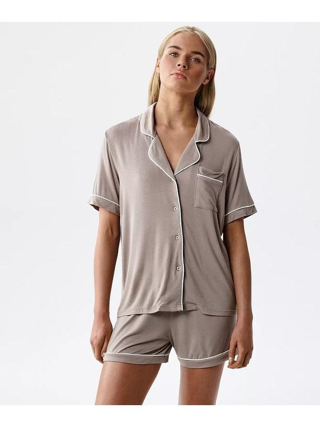 Pyžamo dámské NLP-496 kr.r. S-2XL propínací - Atlantic