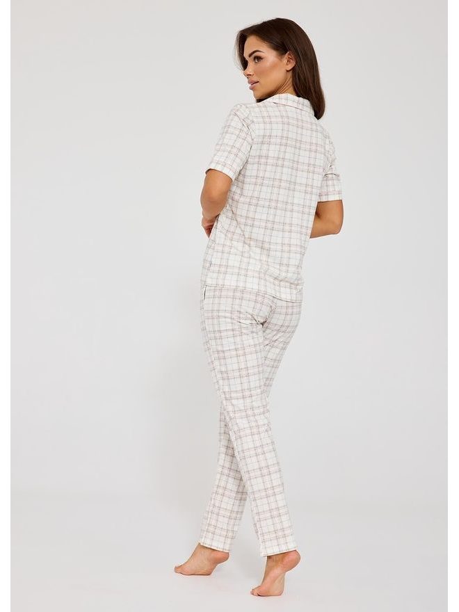 Pyžamo dámské 879/342 Holly kr.r. S-2XL propínací - Cornette