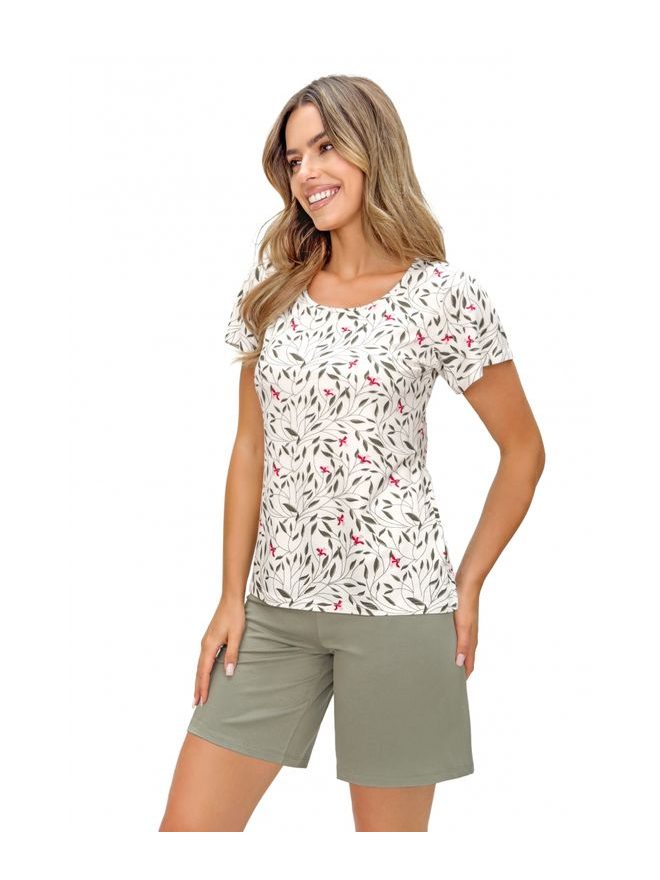 Pyžamo dámské Melisa 1/2 kr.r. S-2XL - Donna