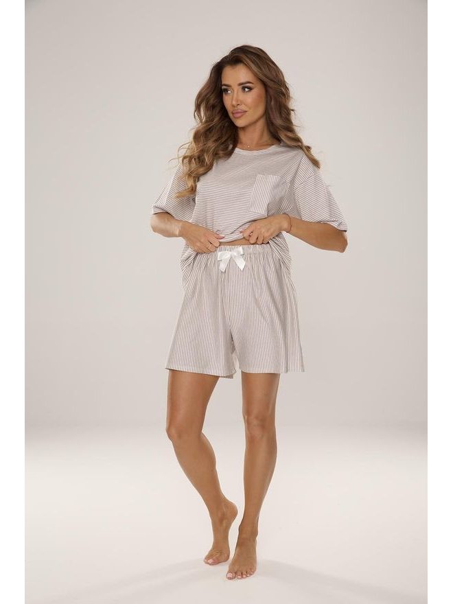 Pyžamo dámské 038 Camelia kr.r. S-2XL - De Lafense