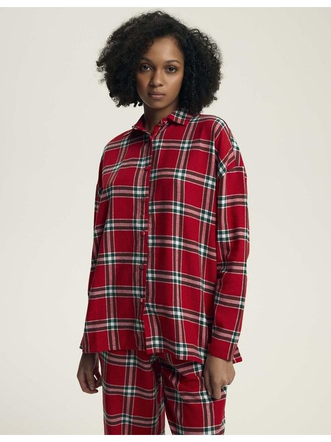 Pyžamo dámské 43716 Dalisa dl.r. S-3XL propínací - Henderson Ladies