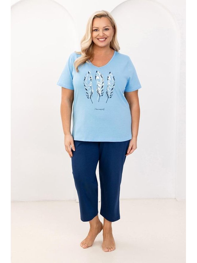 Pyžamo dámské 742 kr.r. XL-5XL W26 - Regina