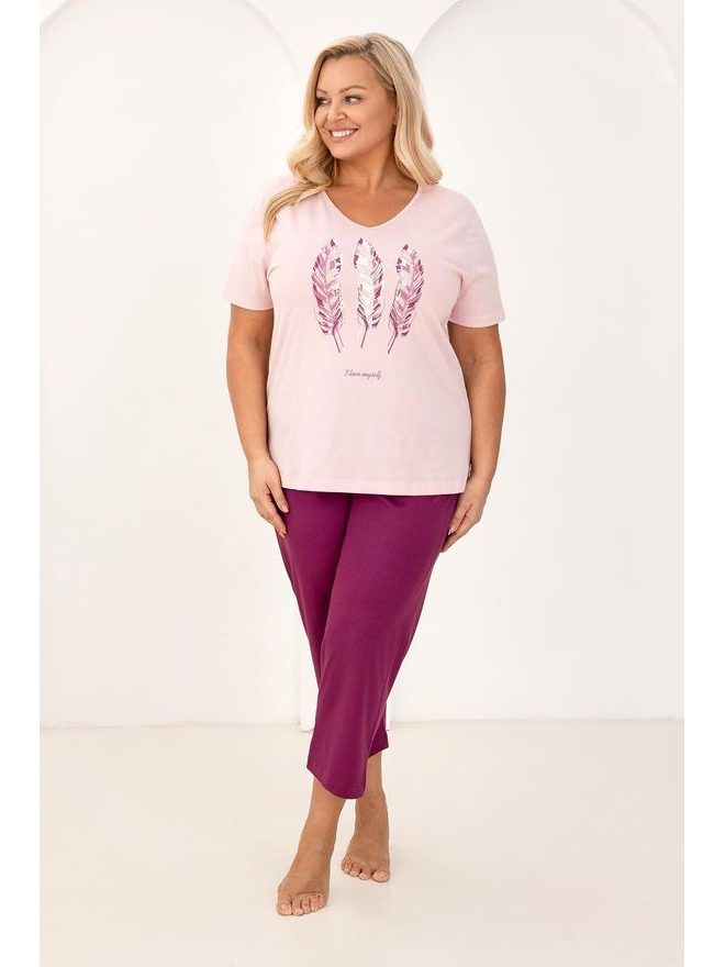 Pyžamo dámské 742 kr.r. XL-5XL W26 - Regina