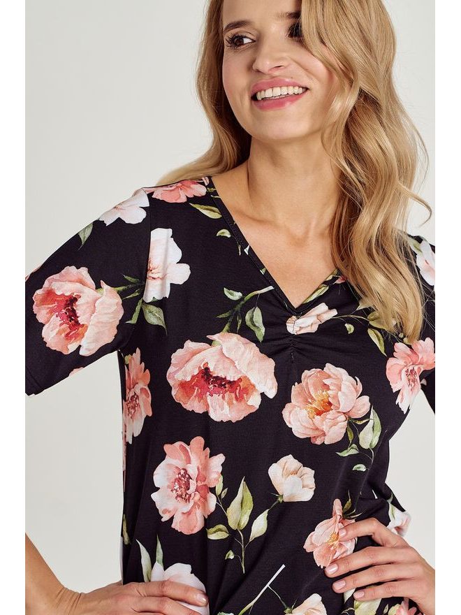 Noční košile dámská Peony 3134 kr.r. S-XL - Taro