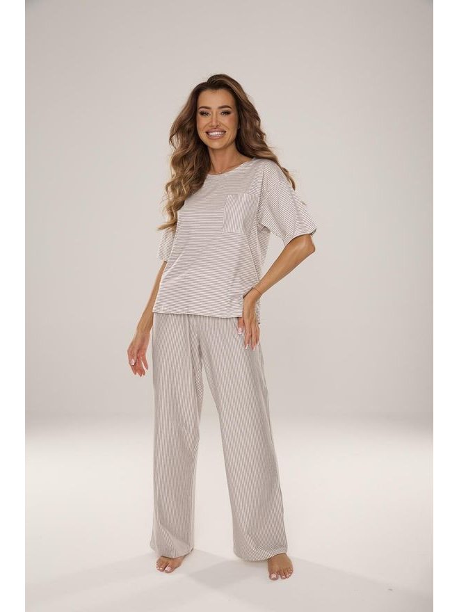 Pyžamo dámské 037 Camelia kr.r. S-2XL - De Lafense