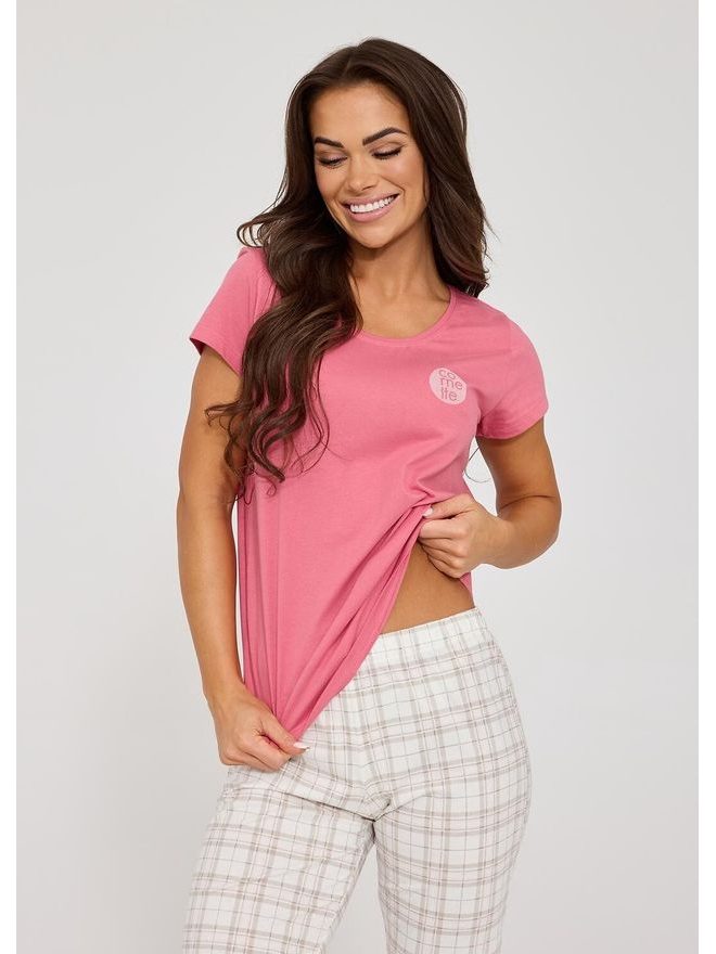 Pyžamo dámské 466/339 Name kr.r. 3dílné S-2XL - Cornette