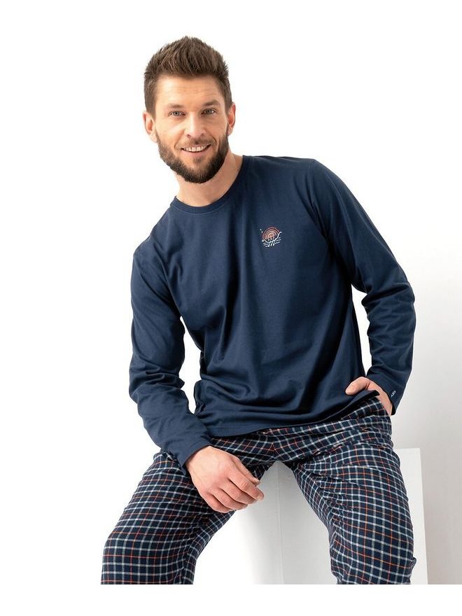 Pyžamo pánské MNS 481 B25 dl.r. M-2XL - Key