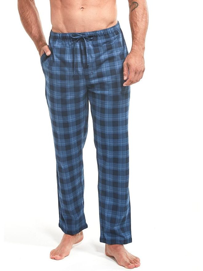 Pyžamové kalhoty pánské dlouhé 691/18 S-2XL - Cornette