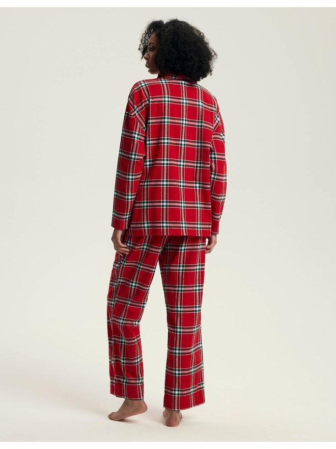 Pyžamo dámské 43716 Dalisa dl.r. S-3XL propínací - Henderson Ladies