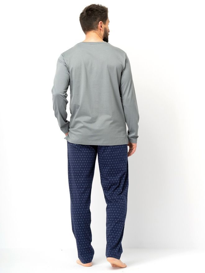 Pyžamo pánské MNS 612 B25 dl.r. M-2XL - Key