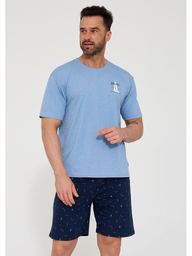 Pyžamo pánské 326/209 Pacific kr.r. S-2XL - Cornette