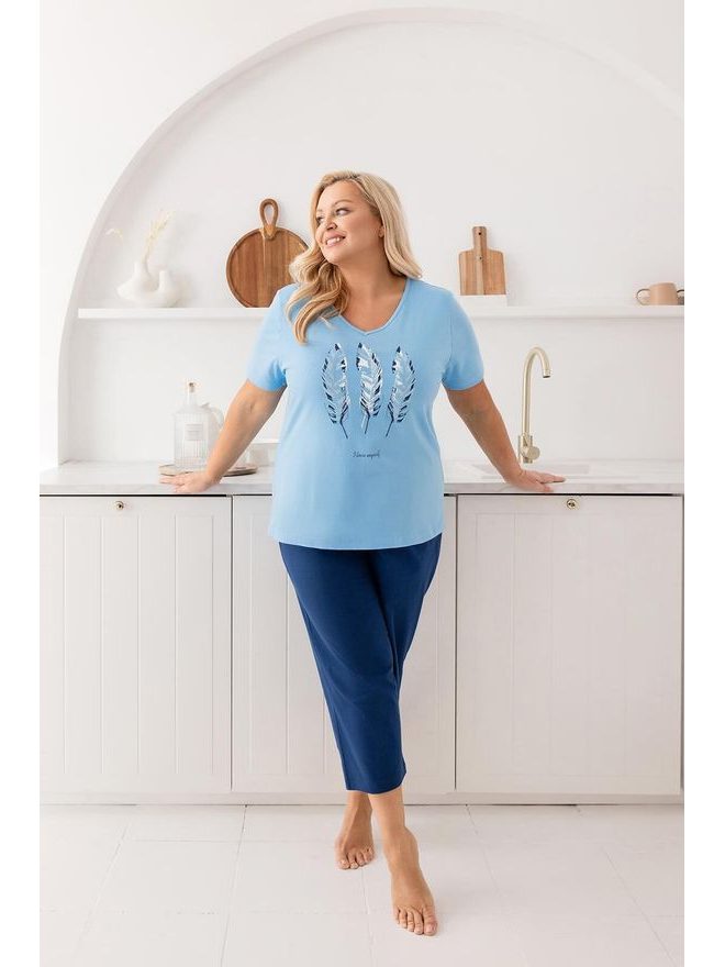 Pyžamo dámské 742 kr.r. XL-5XL W26 - Regina