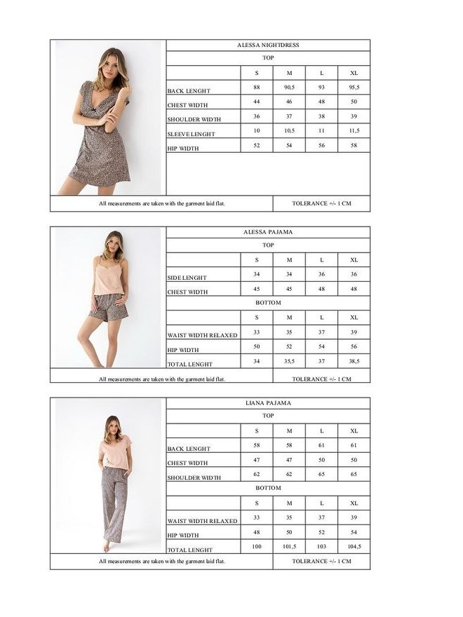 Pyžamo dámské Liana kr.r. S-XL - Sensis