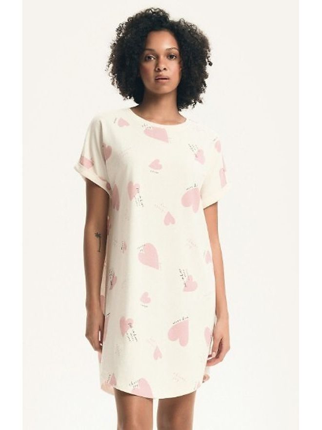 Noční košile dámská 44496 Elain kr.r. S-3XL - Henderson Ladies