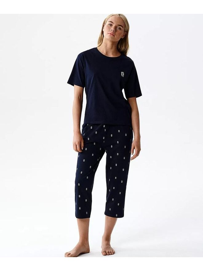 Pyžamo dámské NLP-511 kr.r. 3/4 S-2XL - Atlantic