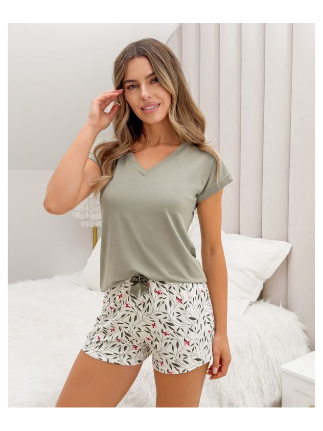 Pyžamo dámské Melisa Short kr.r. S-2XL - Donna