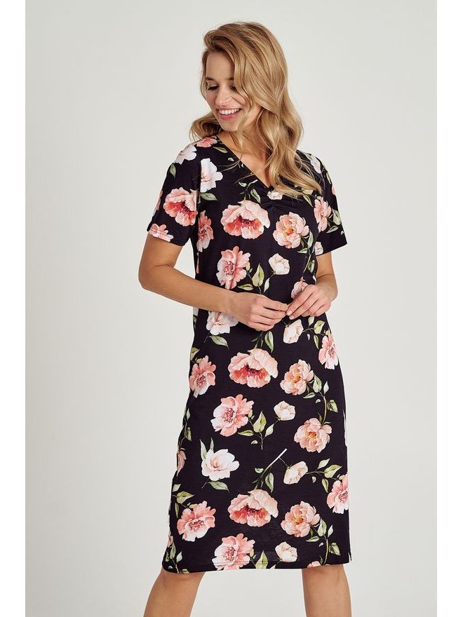 Noční košile dámská Peony 3134 kr.r. S-XL - Taro