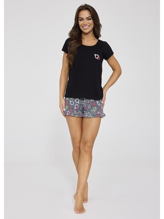 Pyžamo dámské 520/334 Love Symbols kr.r S-XL - Cornette