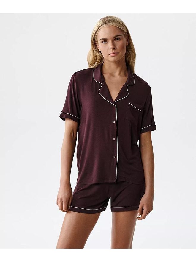 Pyžamo dámské NLP-496 kr.r. S-2XL propínací - Atlantic