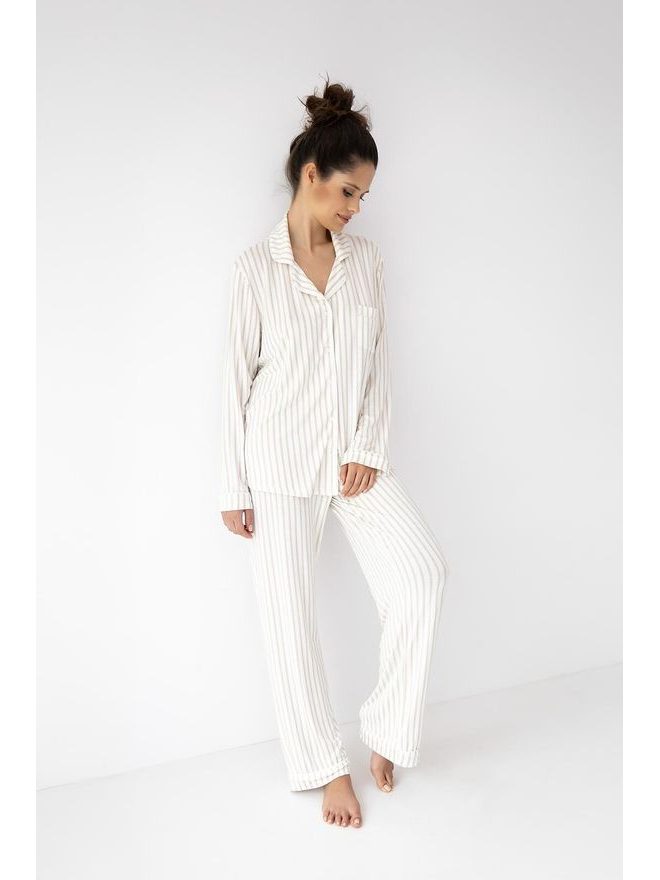 Pyžamo dámské propínací Amani dl.r. XS-2XL - Sensis