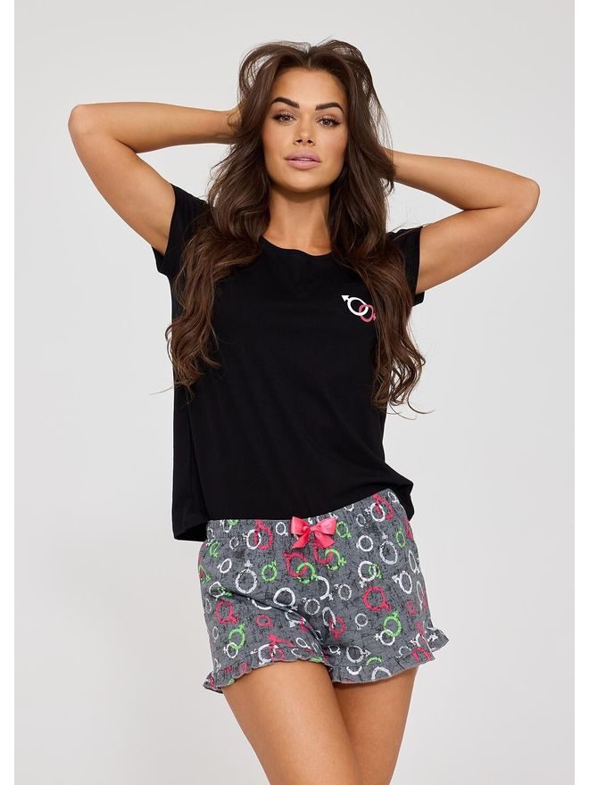 Pyžamo dámské 520/334 Love Symbols kr.r S-XL - Cornette