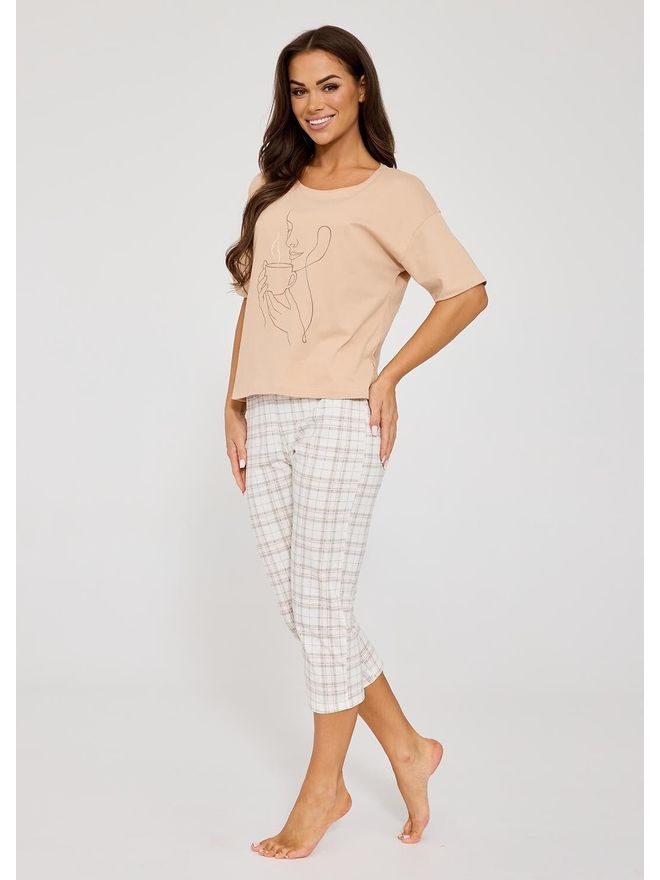 Pyžamo dámské 775/340 Morning kr.r. S-2XL - Cornette