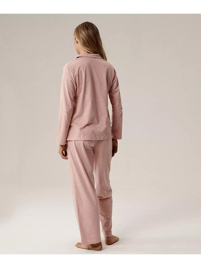 Pyžamo dámské propínací NLP-503 dl.r .S-2XL - Atlantic