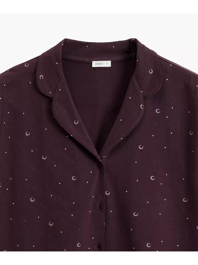 Pyžamo dámské propínací NLP-503 dl.r .S-2XL - Atlantic