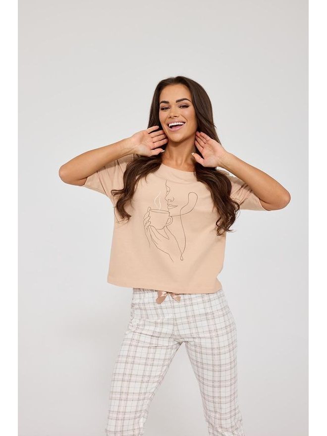 Pyžamo dámské 775/340 Morning kr.r. S-2XL - Cornette