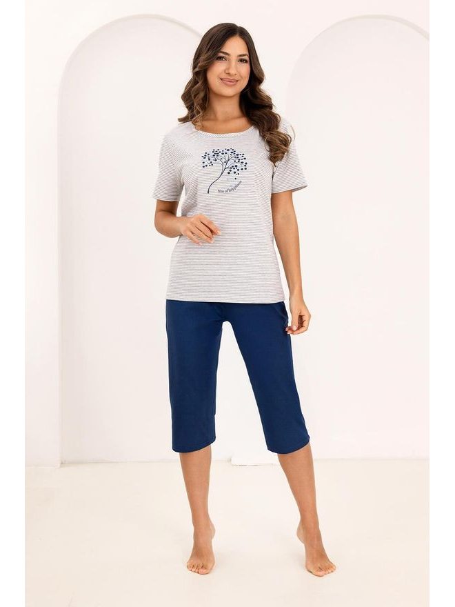 Pyžamo dámské 732 kr.r. S-2XL W26 - Regina