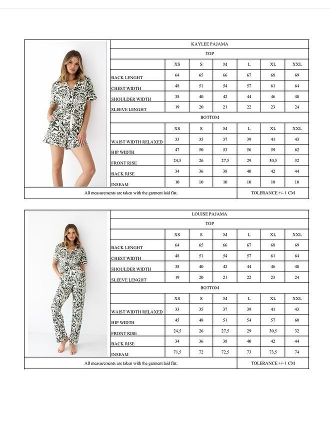 Pyžamo dámské propínací Louise kr.r. XS-2XL - Sensis